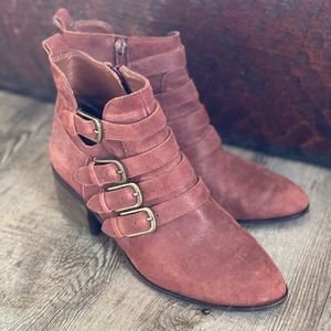 Lucky Brand heeled ankle boots